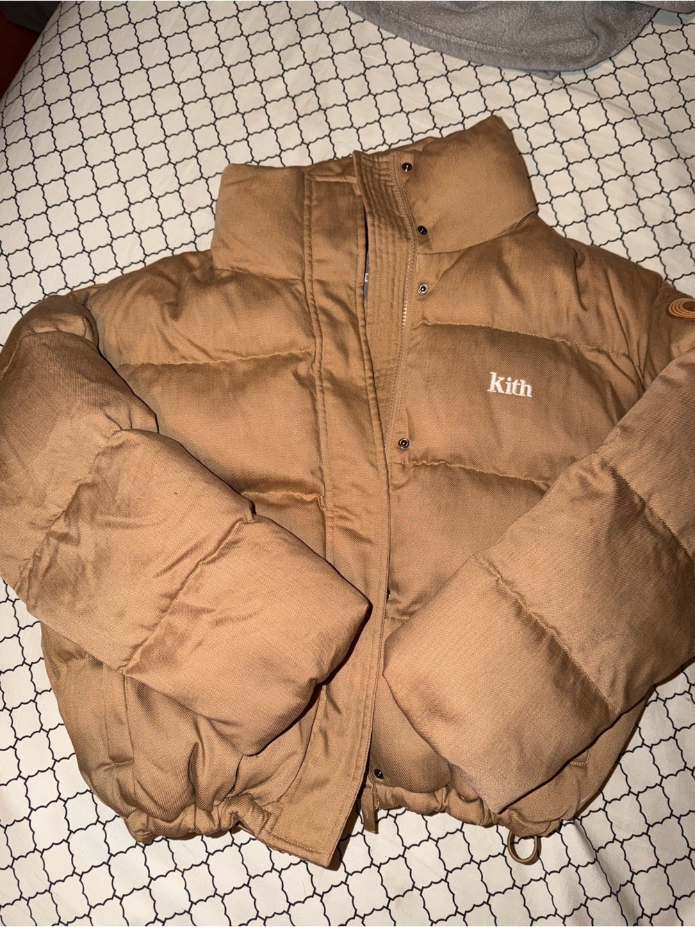 Kith Women Tan Puffer Jacket